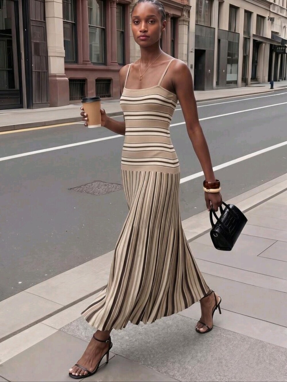 Knit Midi Dress